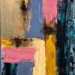 Echoes of Solitude I - Mixed Media on Canvas - 80x120cms
