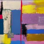 Echoes of emotion a textured symphony - Mixed Media on Canvas - 70x100cms