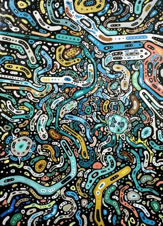 The Birth of Life crylic