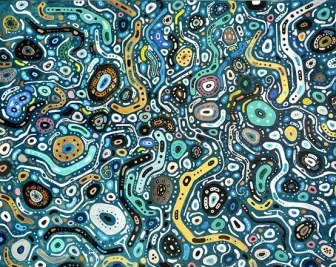 weekend crylic on canvas